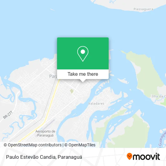Paulo Estevão Candia map