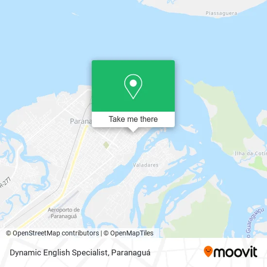 Dynamic English Specialist map