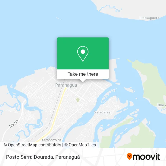 Posto Serra Dourada map