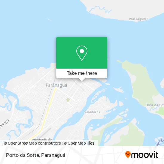 Porto da Sorte map