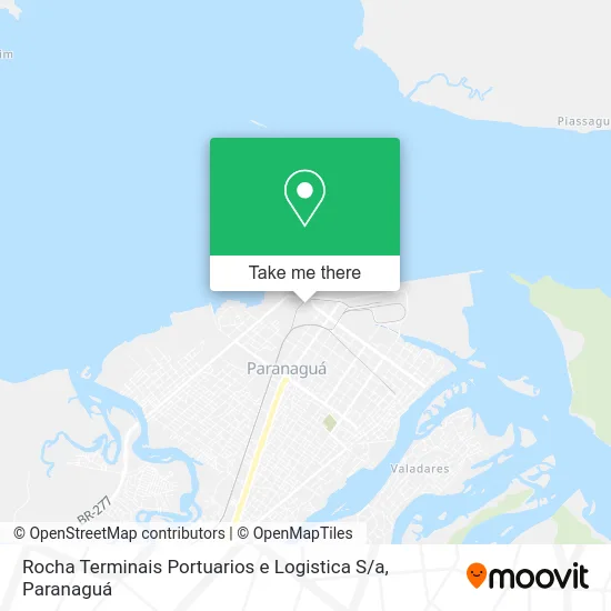 Rocha Terminais Portuarios e Logistica S / a map