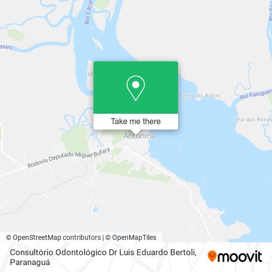 Consultório Odontológico Dr Luis Eduardo Bertoli map