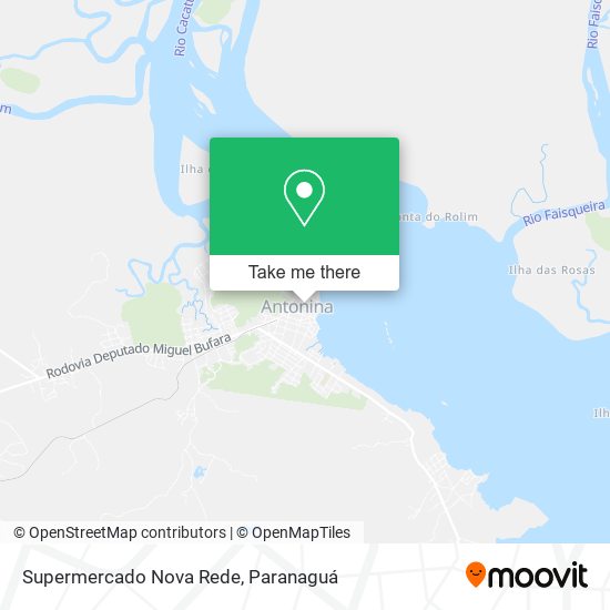 Supermercado Nova Rede map
