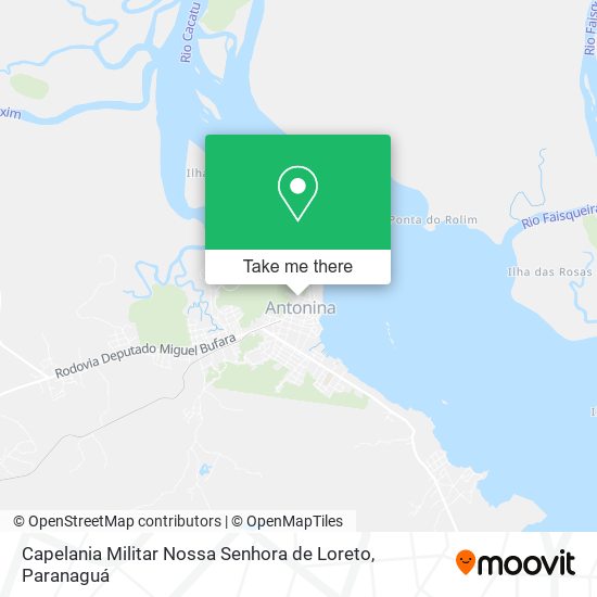 Capelania Militar Nossa Senhora de Loreto map