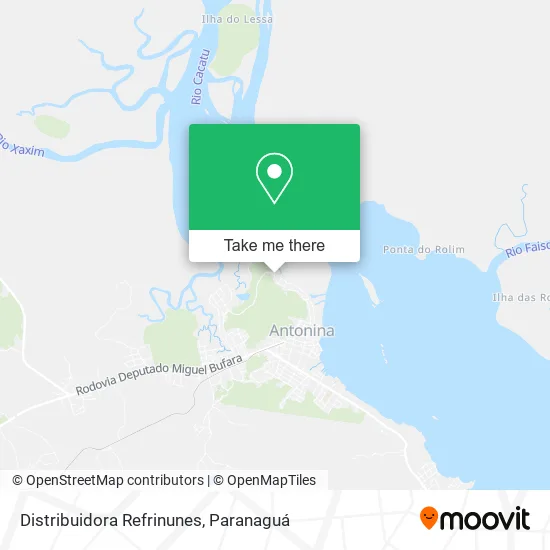 Distribuidora Refrinunes map