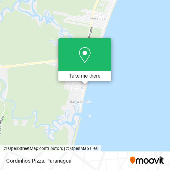 Gordinhos Pizza map