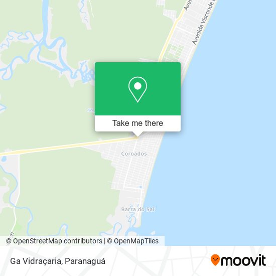 Ga Vidraçaria map