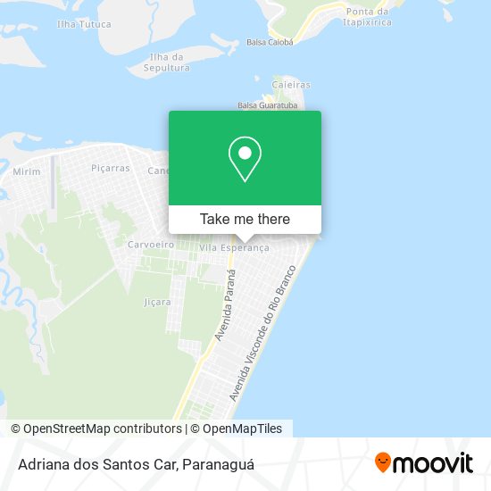 Adriana dos Santos Car map
