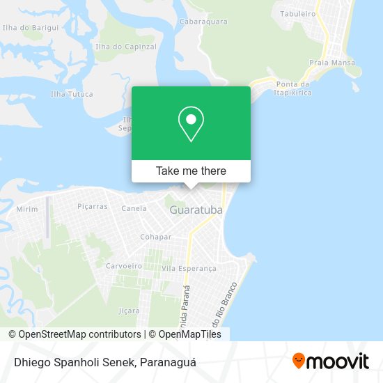 Dhiego Spanholi Senek map