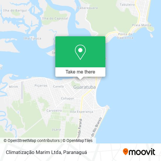 Climatização Marim Ltda map