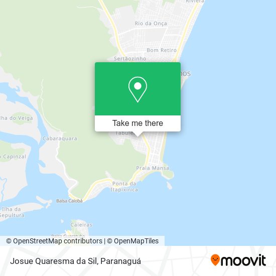 Josue Quaresma da Sil map