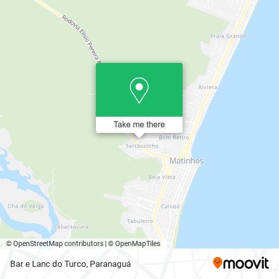 Bar e Lanc do Turco map