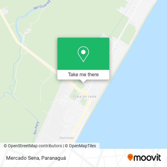 Mercado Sena map