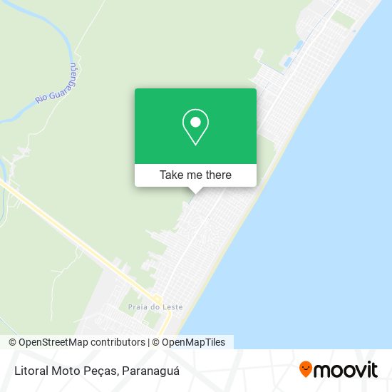 Litoral Moto Peças map