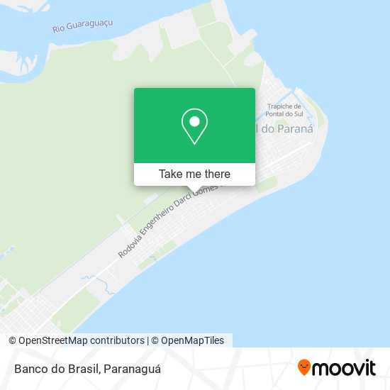 Banco do Brasil map