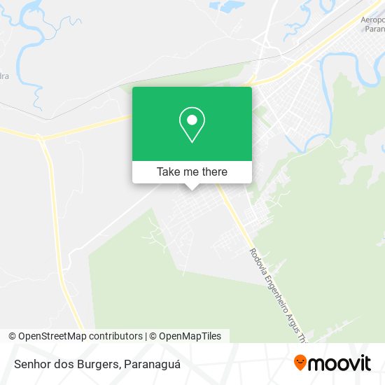 Senhor dos Burgers map