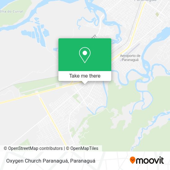 Oxygen Church Paranaguá map