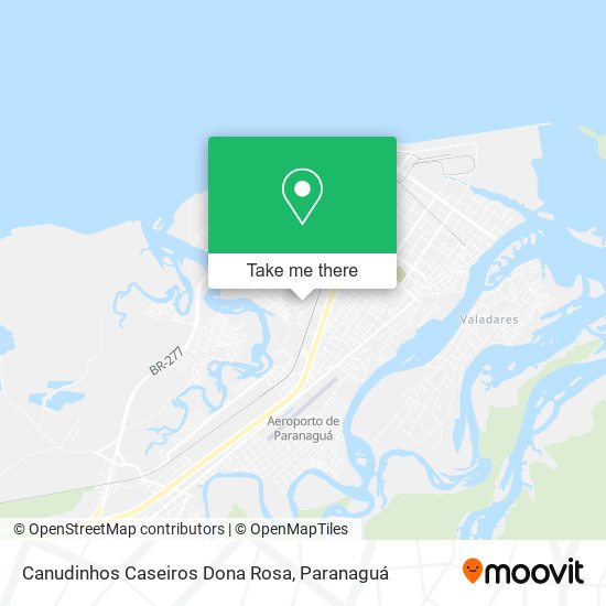 Canudinhos Caseiros Dona Rosa map