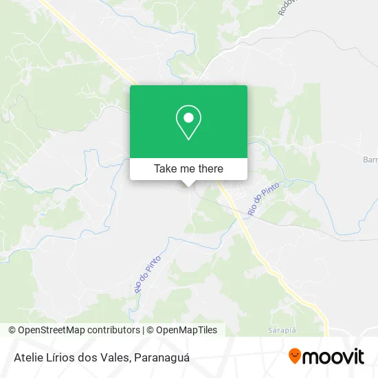 Atelie Lírios dos Vales map