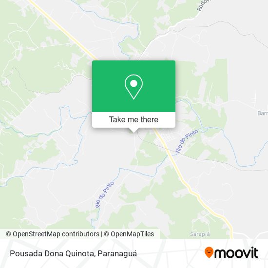 Pousada Dona Quinota map