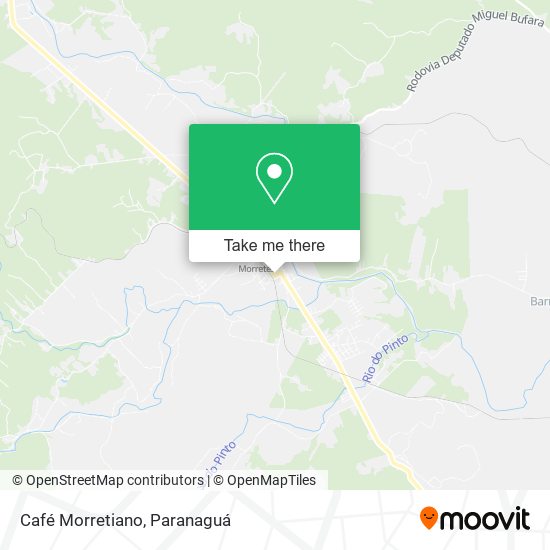 Café Morretiano map