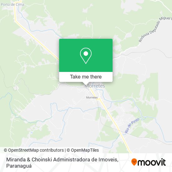 Miranda & Choinski Administradora de Imoveis map