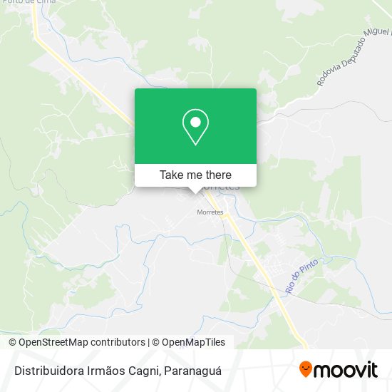 Distribuidora Irmãos Cagni map