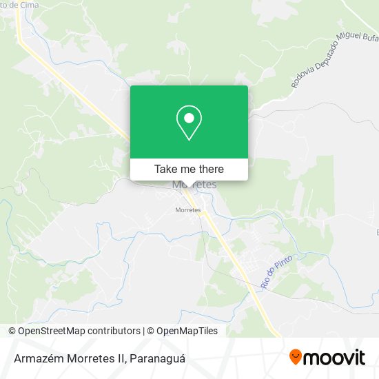 Armazém Morretes II map