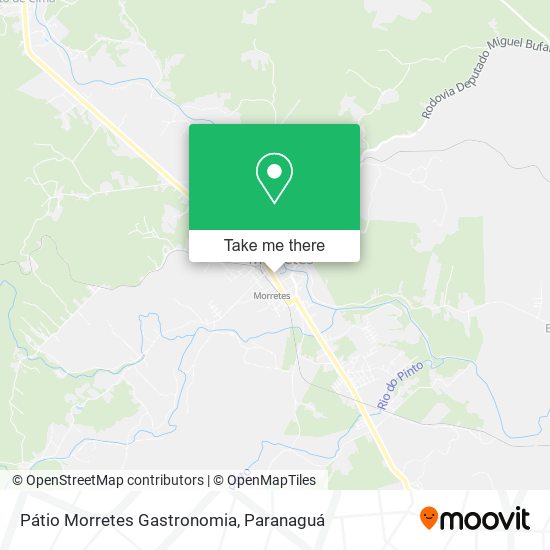 Pátio Morretes Gastronomia map
