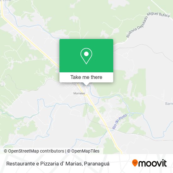 Restaurante e Pizzaria d' Marias map