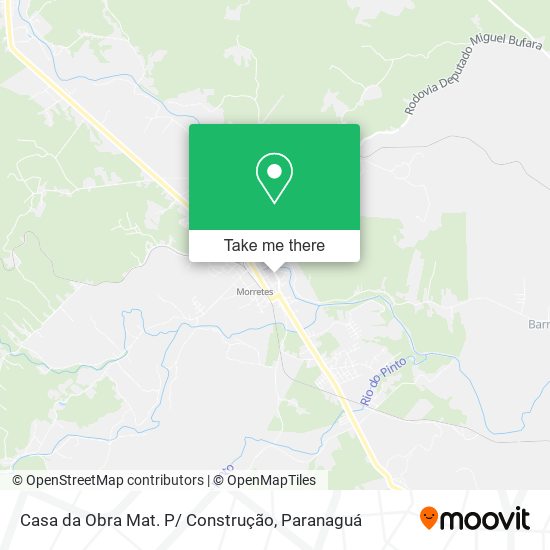 Casa da Obra Mat. P/ Construção map
