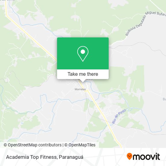 Academia Top Fitness map