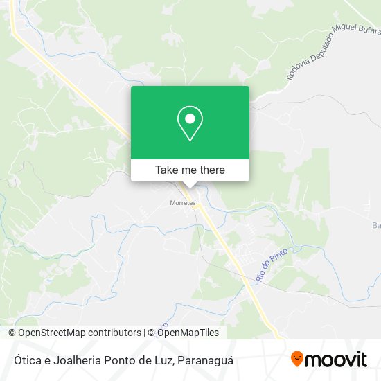Ótica e Joalheria Ponto de Luz map