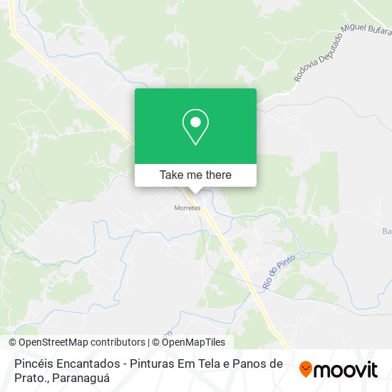 Pincéis Encantados - Pinturas Em Tela e Panos de Prato. map