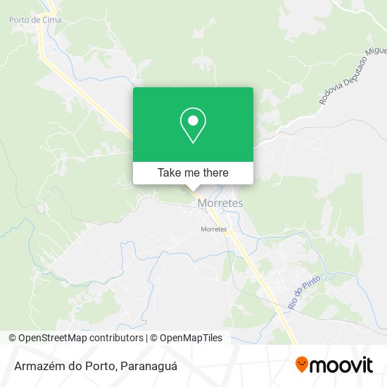 Armazém do Porto map