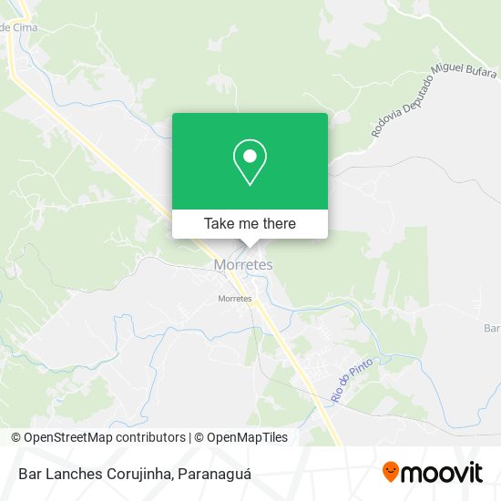 Bar Lanches Corujinha map