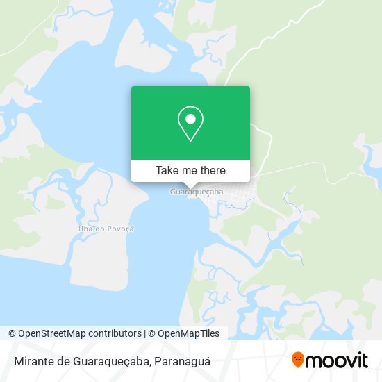 Mirante de Guaraqueçaba map