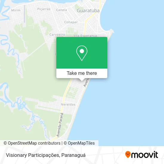 Visionary Participações map