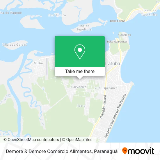 Demore & Demore Comércio Alimentos map