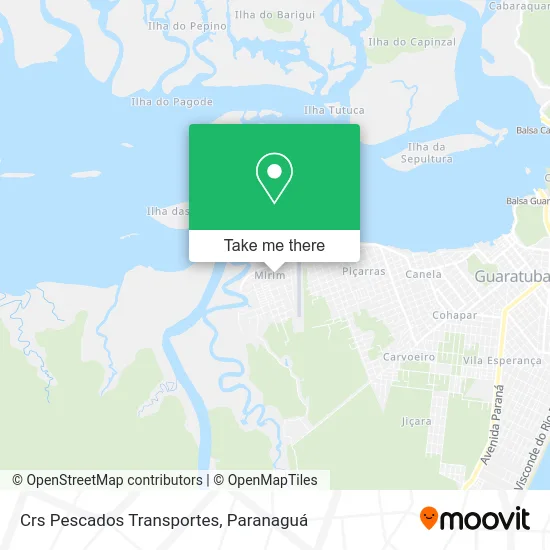 Crs Pescados Transportes map