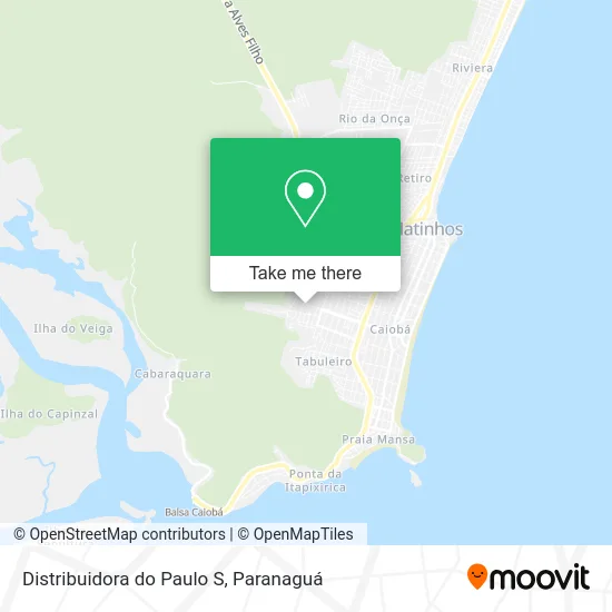 Distribuidora do Paulo S map