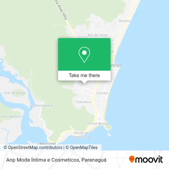 Anp Moda Íntima e Cosmeticos map