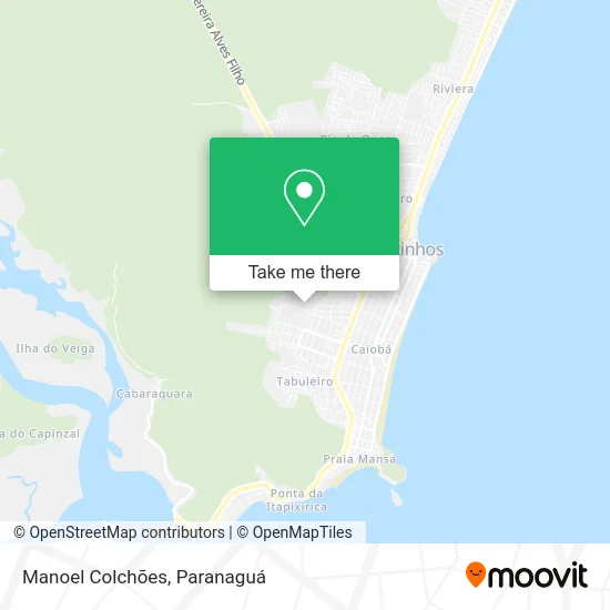 Manoel Colchões map