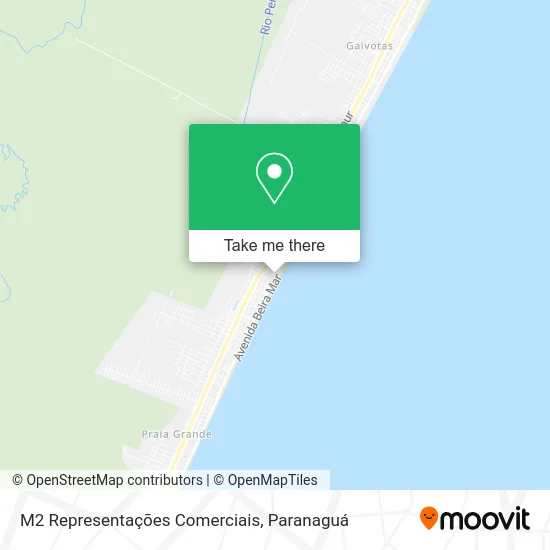 M2 Representações Comerciais map