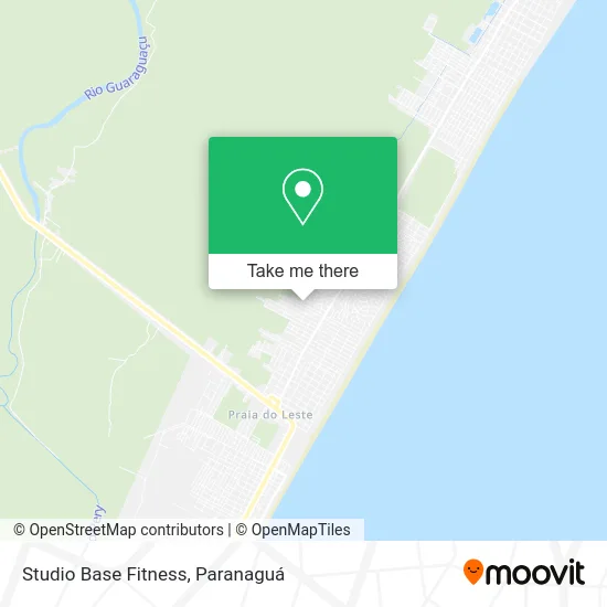 Studio Base Fitness map