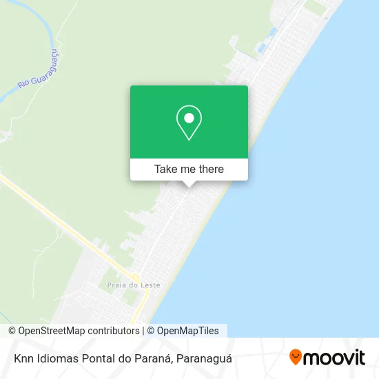 Knn Idiomas Pontal do Paraná map