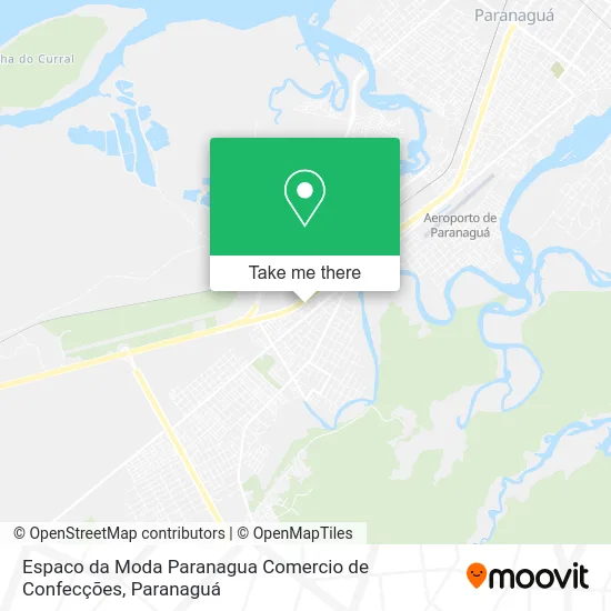 Espaco da Moda Paranagua Comercio de Confecções map