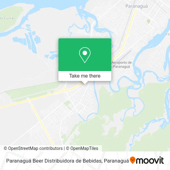 Paranaguá Beer Distribuidora de Bebidas map