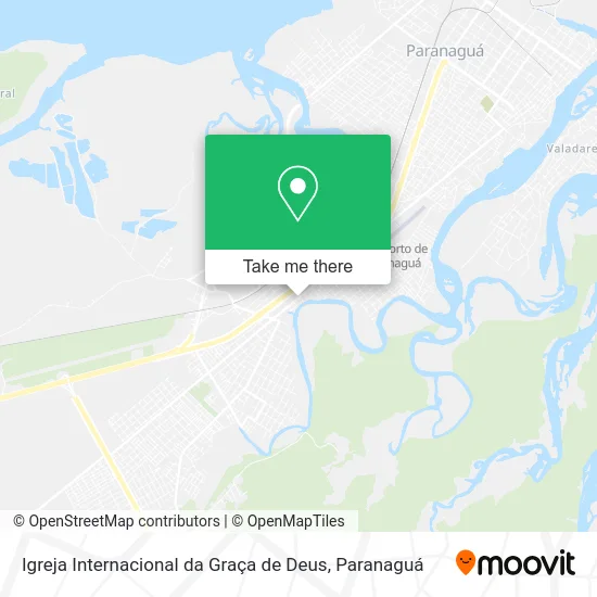 Igreja Internacional da Graça de Deus map