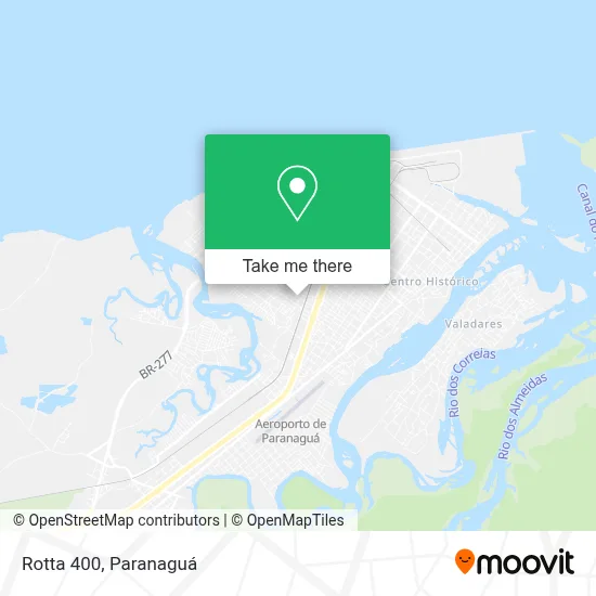 Rotta 400 map